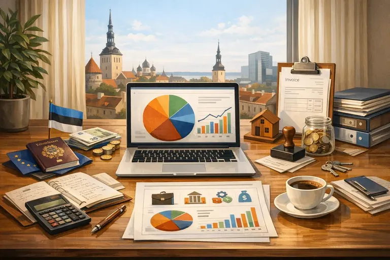 Budget breakdown for registering a company in Estonia in 2026