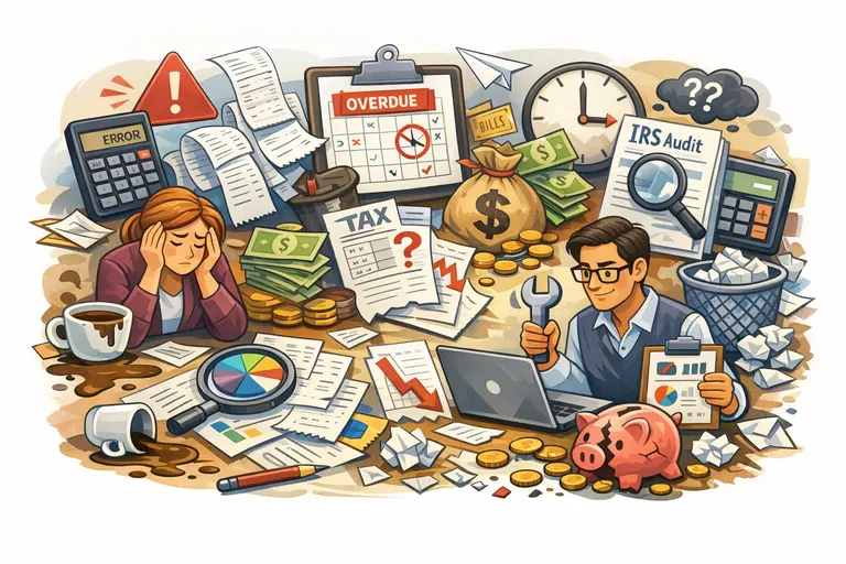 Top 9 Accounting Mistakes in Small Business and How to Fix Them