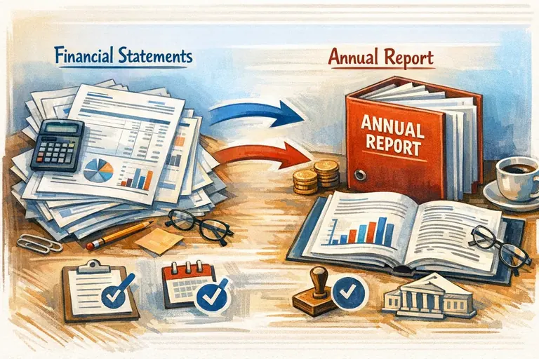 Финансовая отчётность в Эстонии vs годовой отчёт OÜ: что обязательно